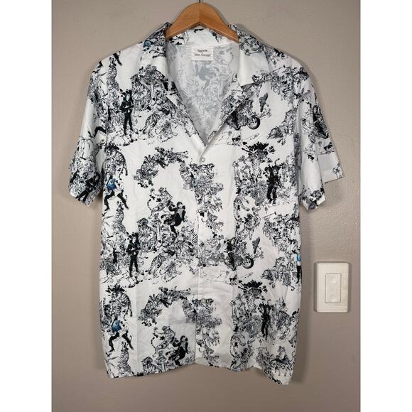 SuperM X Kim Junggi Tiger Inside Art Print Shirt Jung Gi RARE size M - Picture 1 of 12